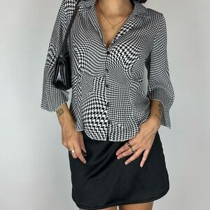 urban outfitters button up blouse
